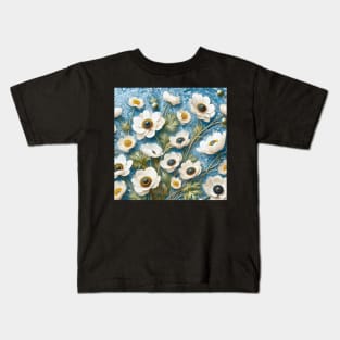 Anemone Flowers Kids T-Shirt